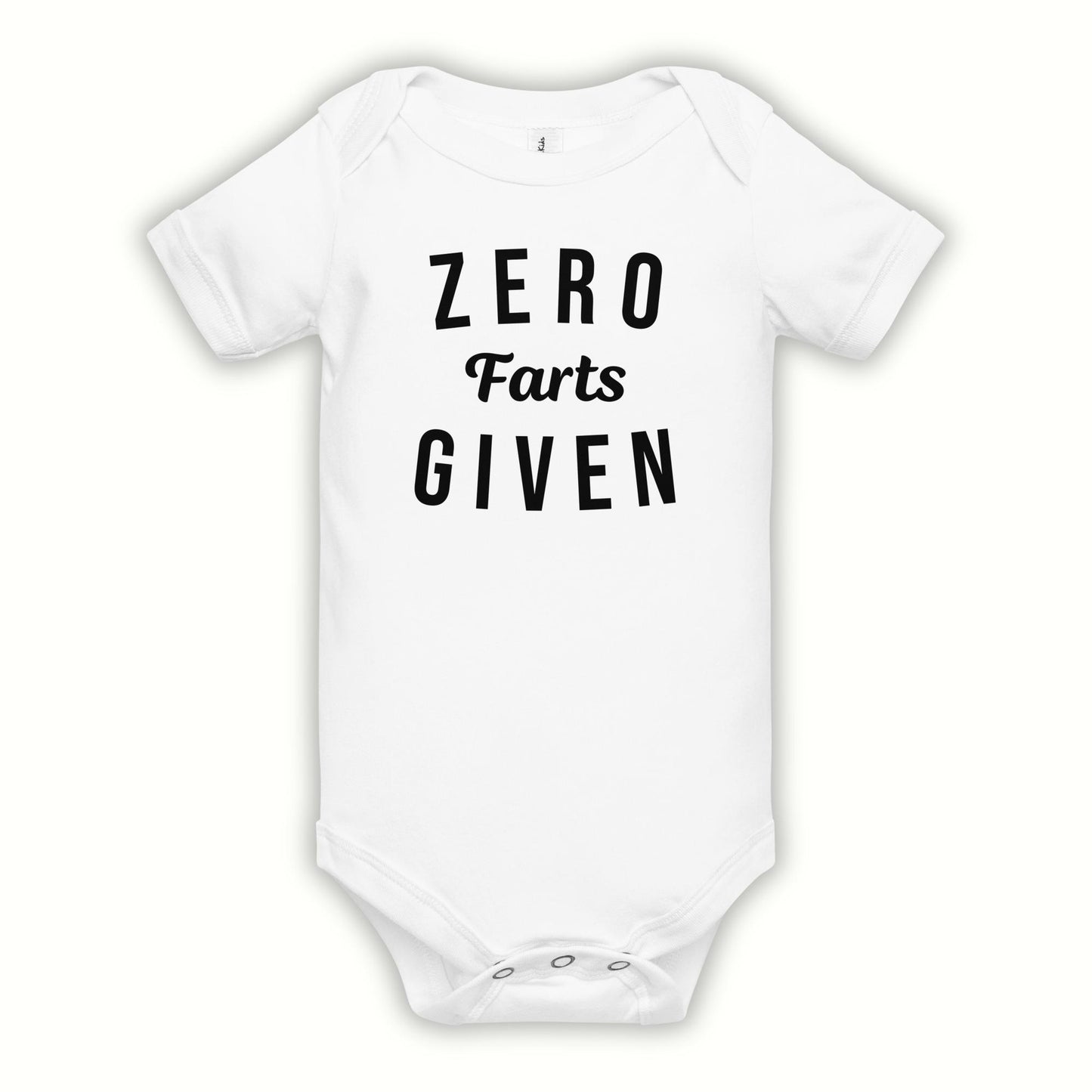 Zero Farts Given Onesie