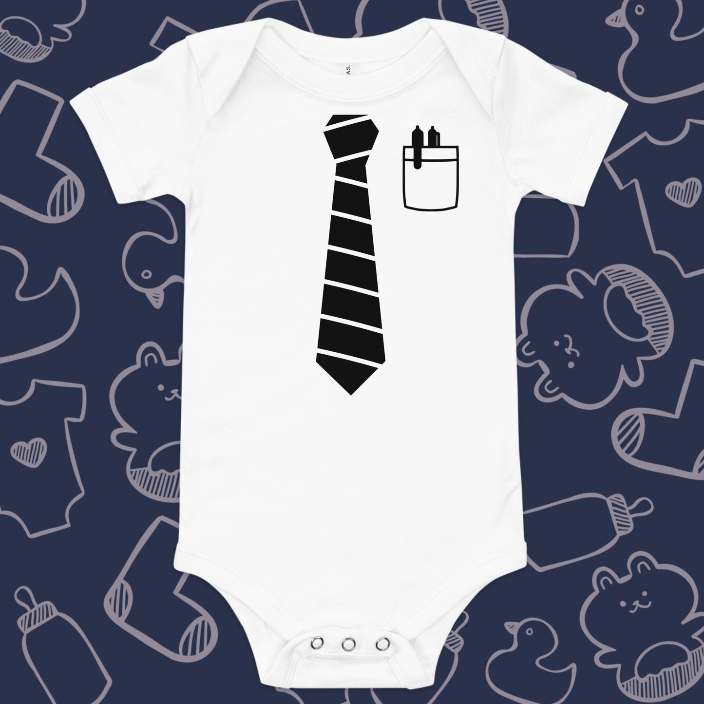 Project Manager Onesie - Product Shot - Funny Baby Onesie - Cute Baby Onesie - Boy Baby Onesie - Girl Baby Onesie - Newborn Onesie - Baby Shower Gift - Baby Gift - Newborn Gift