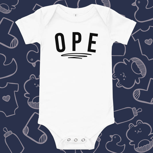 Ope | Funny Baby Onesie | Infant Bodysuit