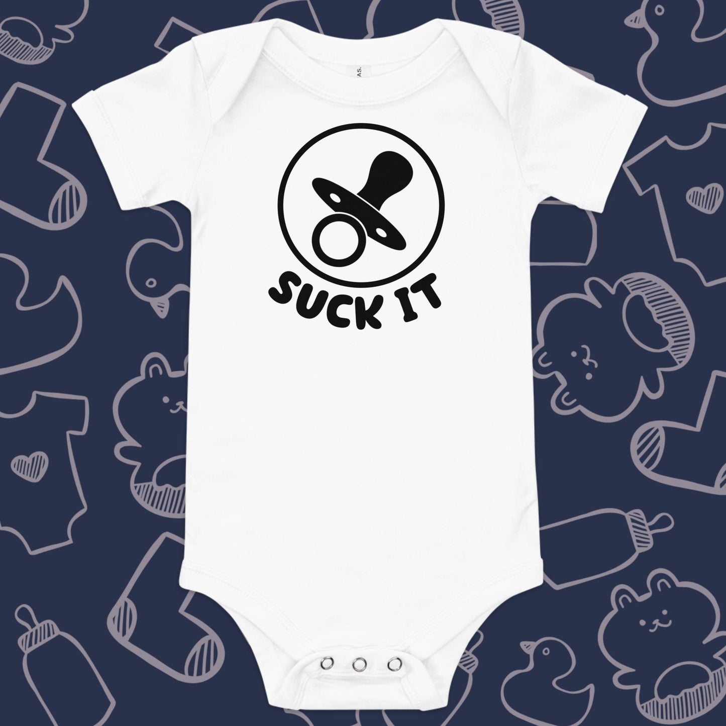 Suck It | Funny Baby Onesie | Infant Bodysuit