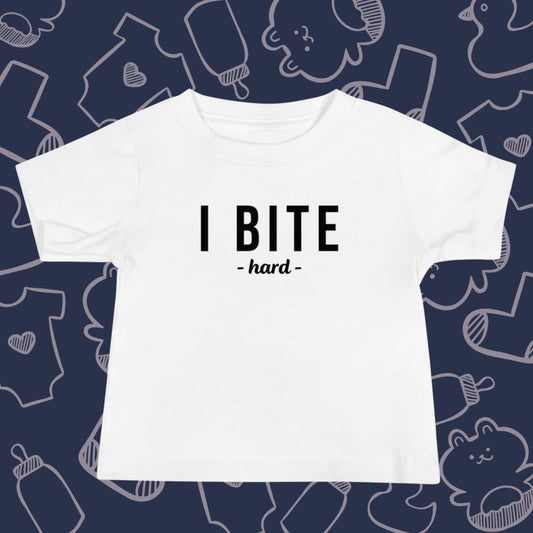 I Bite | Funny Baby T-Shirt | Infant Tee