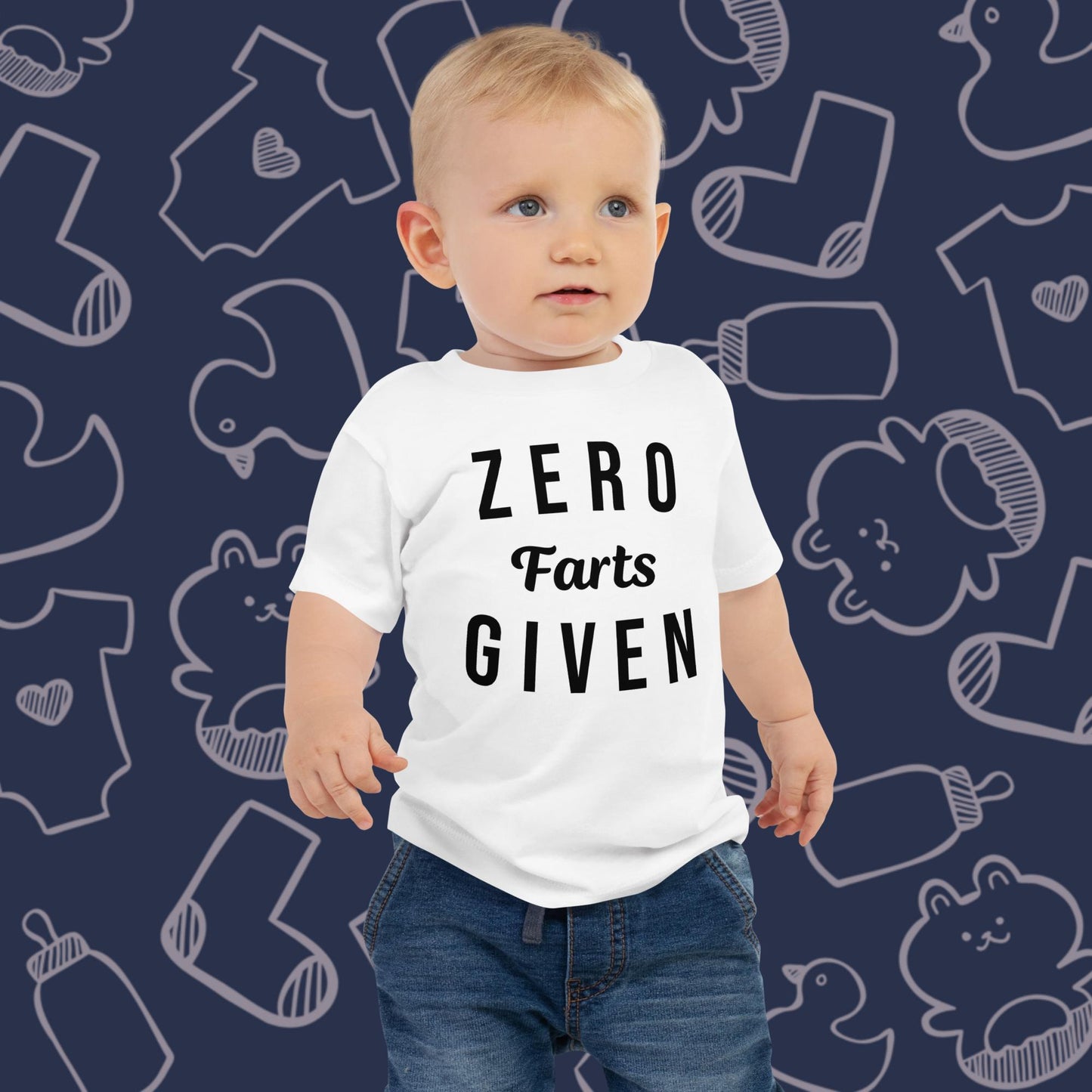 Zero Farts Given | Baby Tee