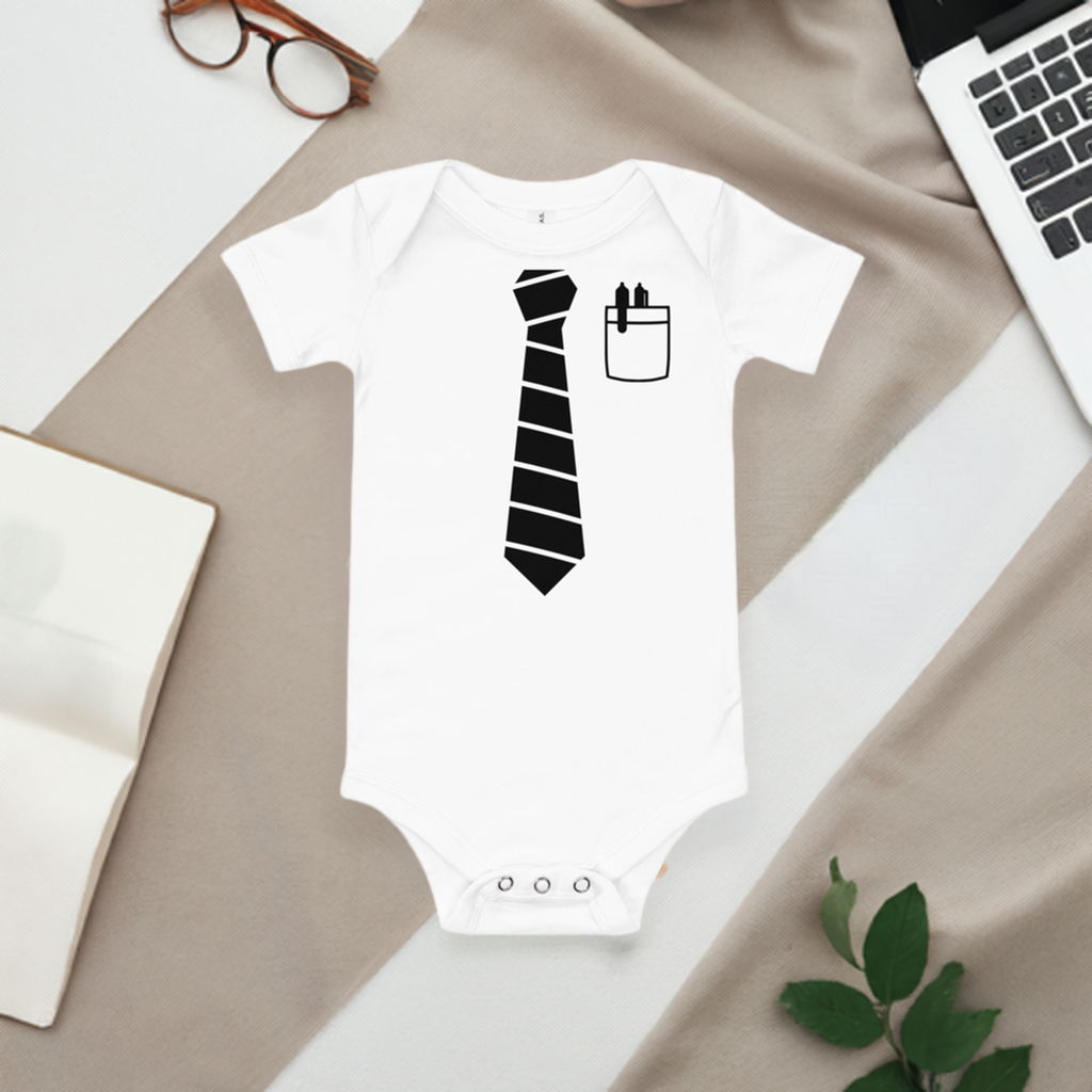 Project Manager Onesie - Lifestyle Shot - Funny Baby Onesie - Cute Baby Onesie - Boy Baby Onesie - Girl Baby Onesie - Newborn Onesie - Baby Shower Gift - Baby Gift - Newborn Gift