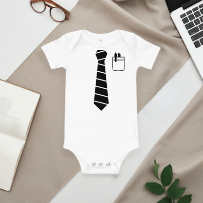 Project Manager Onesie - Lifestyle Shot - Funny Baby Onesie - Cute Baby Onesie - Boy Baby Onesie - Girl Baby Onesie - Newborn Onesie - Baby Shower Gift - Baby Gift - Newborn Gift