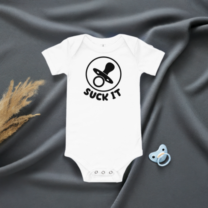 Suck It | Funny Baby Onesie | Infant Bodysuit